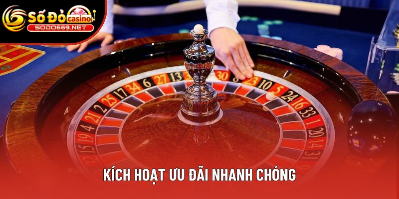 Kích hoạt ưu đãi nhanh chóng